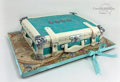 Vintage ladies suitcase - Cake by CuriAUSSIEty  Cakes