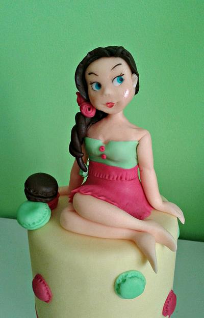 Miss Macarons - Cake by Stefania