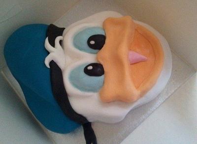 Donald Duck - Cake by ldarby