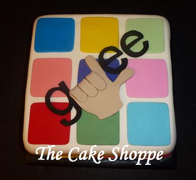 Glee themed cake - Cake by THE CAKE SHOPPE
