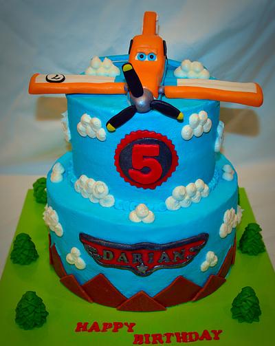 Planes Cake Dusty - Cake by Rita's Cakes