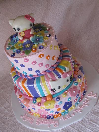 Hello Kitty  - Cake by Tiffany Palmer