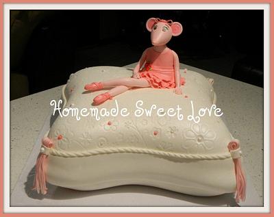 Angellina Ballerina - Cake by  Brenda Lee Rivera 