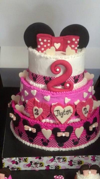 Minnie Birthday - Cake by Sherry's Sweet Shop