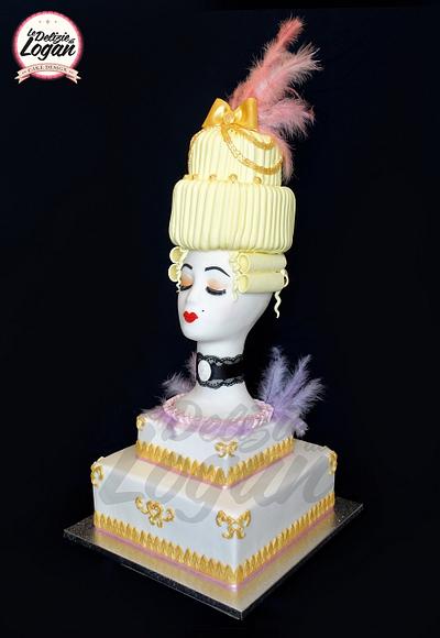 Cake wig 700 - Cake by mariella