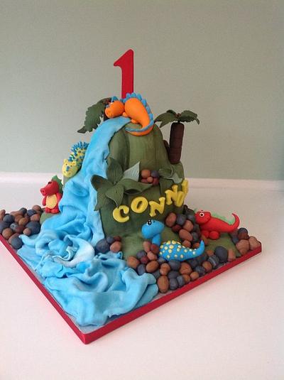Thirsty dinosaurs   - Cake by Keeley Cakes