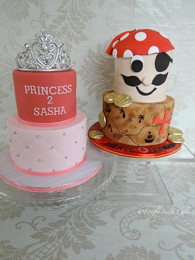 Princesses & Pirates - Cake by Firefly India by Pavani Kaur