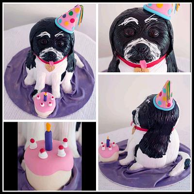 Doggy - Cake by BeccaliciousCakes