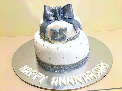 25th anniversary cake / mango cake / sofa cake  - Cake by Cakes & Chocolates 