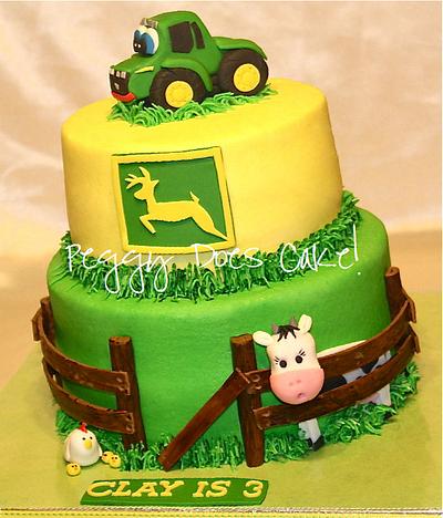 John Deere Cake - Cake by Peggy Does Cake