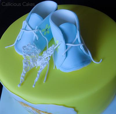 Celebrating our new grandson  - Cake by Calli Creations