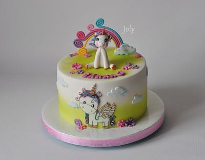 Cake with unicorn - Cake by Jolana Brychova