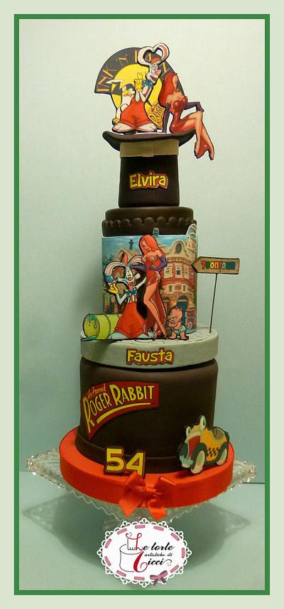 Roger Rabbit cake - Cake by "Le torte artistiche di Cicci"