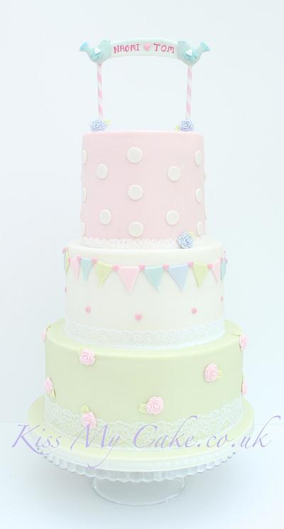 Sweet pastels. - Cake by KissMyCake