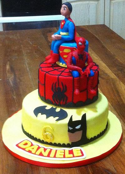 Superhero cake - Cake by Eliana