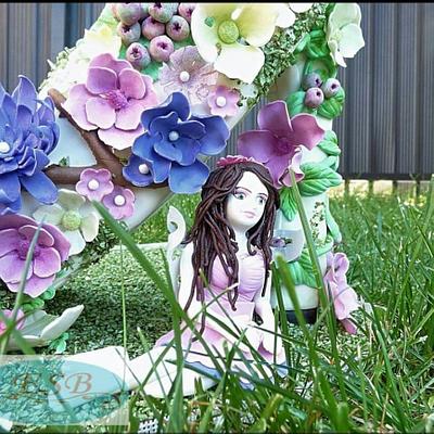 Woodland fairies collaboration - Cake by ESB Creations