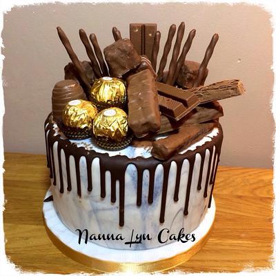 Chocoholics cake - Cake by Nanna Lyn Cakes