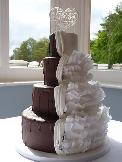 Wedding Cake - Cake by CodsallCupcakes