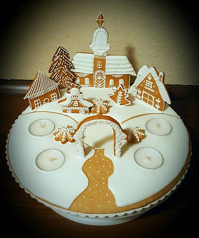 Advent wreath - Cake by Josipa Bosnjak