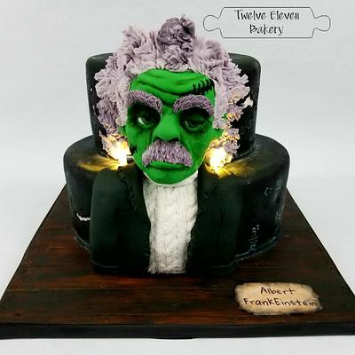 FrankEinstein - Cake by Shannon @ Kitchen Witch Chronicles 