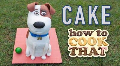 Dog Cake (Max from The Secret Life of Pets) - Cake by HowToCookThat