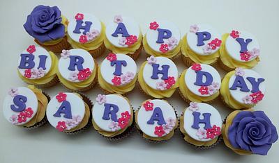 Birthday Cupcakes - Cake by Sarah Poole