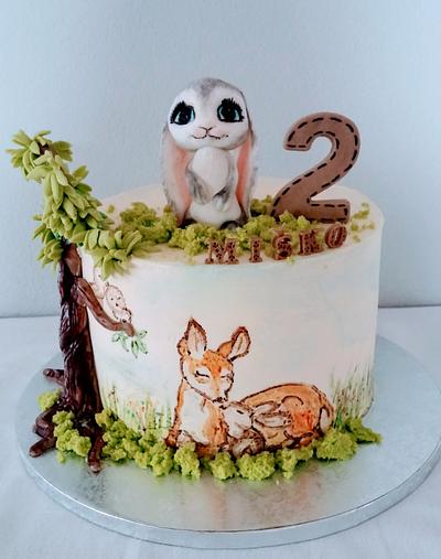 Wild animals - Cake by alenascakes