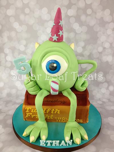 Monsters University Mike Cake - Cake by SugarLoafTreats