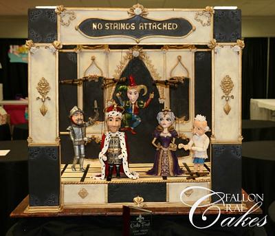 Marionettes- No strings Attached - Cake by Fallon Rae Cakes