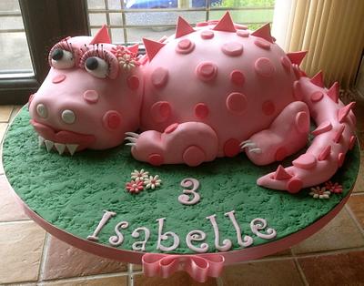 Pretty Dragon - Cake by Alison's Bespoke Cakes