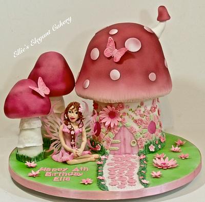 Magical fairy house - Cake by Ellie @ Ellie's Elegant Cakery