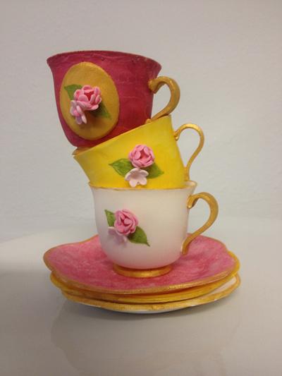 Sugar Tea Cups - Cake by Simply Sweet Shop