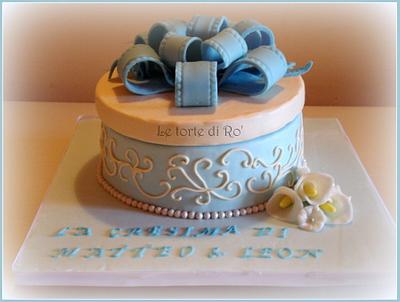 Confirmation cake - Cake by LE TORTE DI RO'