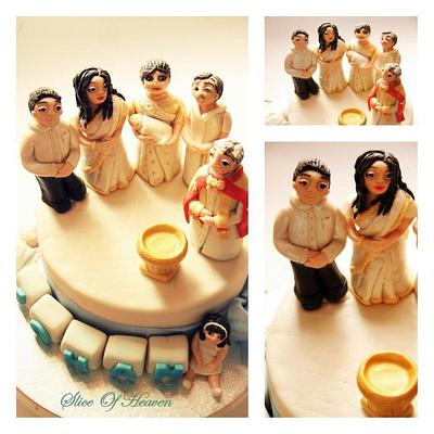 Family Christening Cake - Cake by Slice of Heaven By Geethu
