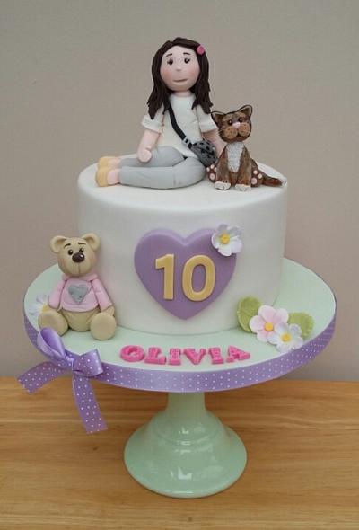 Ted, Ella & Me - Cake by The Buttercream Pantry