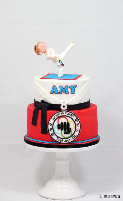Taekwondo cake - Cake by Sandra_Bakery
