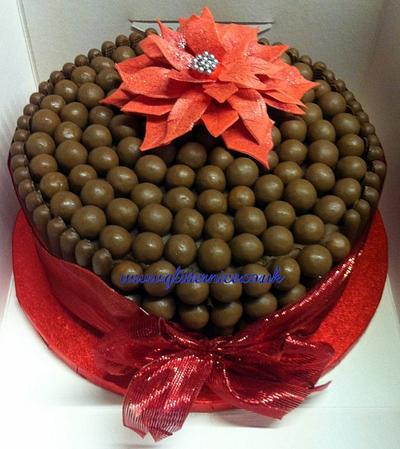 Chocolate Christmas Cake - Cake by Alli Dockree