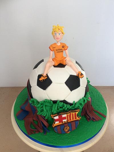 FCB fan! - Cake by Cinta Barrera