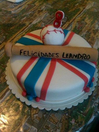 Baseball birthday cake - Cake by Bizcochosymas