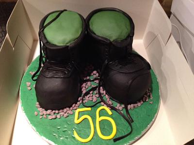 whose boots are these..?  - Cake by Mandy