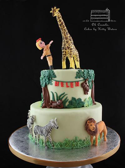 Zoo Birthday Cake - Cake by OhCrumbs