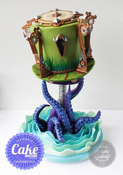 Steampunk Lighthouse  - Cake by Sweet Delights Cakery
