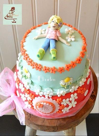 Sweet 18 cake - Cake by Judith-JEtaarten
