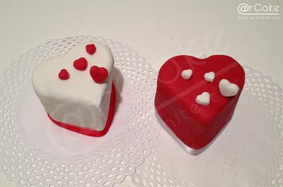 minicakes valentines'day - Cake by maria antonietta motta - arcake -
