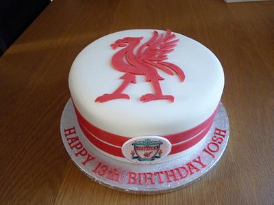Liverpool AFC Cake - Cake by Sharon Todd