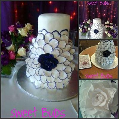 Briana's Wedding Cake - Cake by Angelica