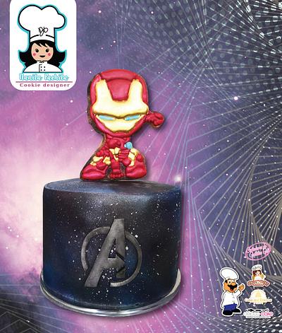 Iron Man  - Cake by NanitaPachita_AnaBorja