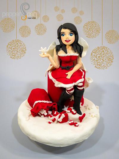 Christmas Fairy - Cake by Pepper Posh - Carla Rodrigues