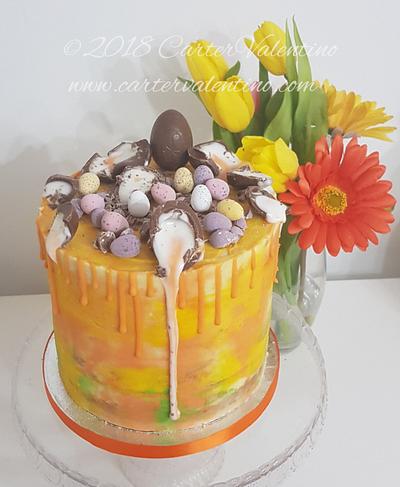 Easter drip cake - Cake by Carter Valentino Ltd