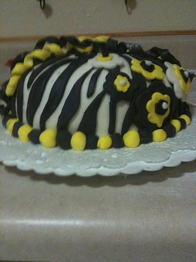 Zebra cake - Cake by Chasity